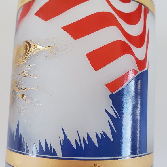 American Airlines Frosted Cocktail Glass Logo - Picture 13 of 15